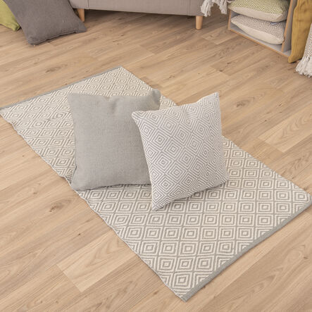 Small Eco Friendly Rug and Cushion Set  hi\-res