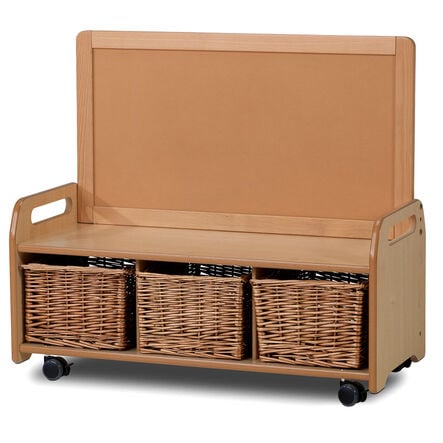 Millhouse Low level Storage W\/ Display Board  hi\-res