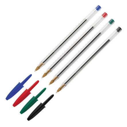 Bic Cristal Ballpoint Pens \- Medium Nib 50pk  hi\-res