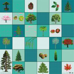 Loti-Bot Mat - Trees  Loti-Bot Mat - Trees  hi-res