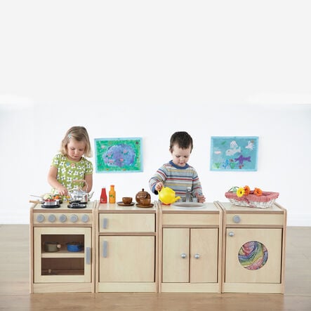 Role Play Wooden Kitchen Unit Collection  hi\-res