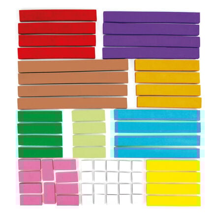 Magnetic Foam Number Rods 64pk  hi\-res