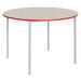 Fully Welded Table Coloured Edge Circular  hi\-res