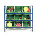 Metal Tilted Tray Trolley with Trays  hi\-res