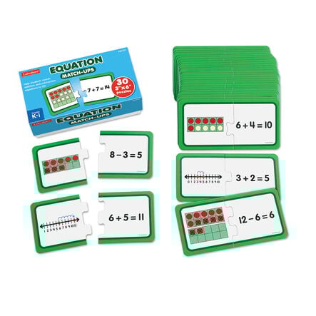 Equation Match Self Check Cards  hi\-res