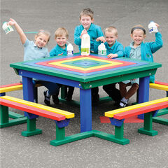 Marmax Children’s Octobrunch Recycled Picnic Bench  hi-res