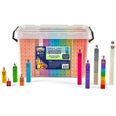 Mathlink® Cubes Numberblocks Classroom Set  hi\-res