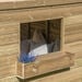 Outdoor Wooden Playhouse Shelter with Table \x26 Benches  hi\-res