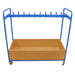 Double Sided Blue Cloakroom Trolley  hi\-res