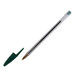 Bic Cristal Ballpoint Pens \- Medium Nib 50pk Green Green hi\-res