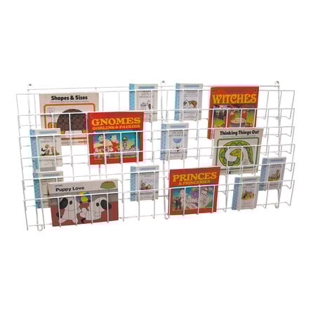Horizontal Wall Book Rack  hi\-res