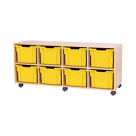 Mobile Quad Tray Unit 8 Extra Deep  hi\-res