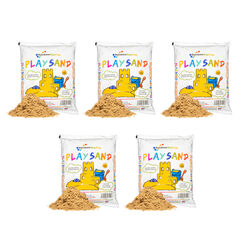 Rainbow Eco Play Sand Bag 12kg 5pk  Rainbow Eco Play Sand Bag 12kg 5pk  hi-res