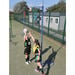 Freestanding Wheelaway Netball Posts 10mm Ring  hi\-res