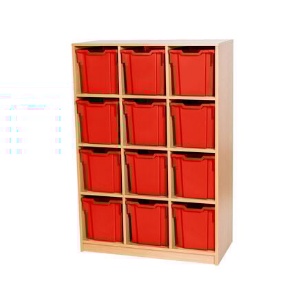 Static Triple Tray Storage Unit 12 Jumbo  hi\-res