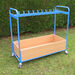 Double Sided Blue Cloakroom Trolley  hi\-res