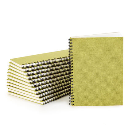 Pisces Jute Spiral Sketchbks A4 140gsm 12pk  hi\-res
