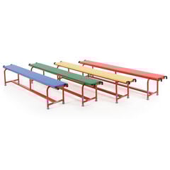 Upholstered Steel Balance Bench 2m 4pk  Upholstered Steel Balance Bench 2m 4pk  hi-res