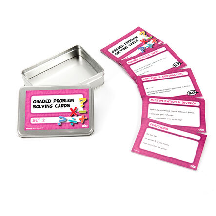 TTS Graded Maths Problem Solving Cards Set 2  hi\-res