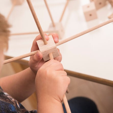 Loose Parts Construction Blocks and Poles  hi\-res