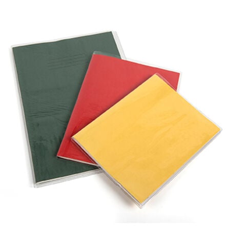 Slip On Clear Exercise Book Covers Plain 100pk  hi\-res