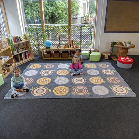 Natural World Tree Stump Placement Carpet  hi\-res