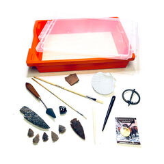 Stone Age to Iron Age Artefact Dig Kit With Notes  Stone Age to Iron Age Artefact Dig Kit With Notes  hi-res