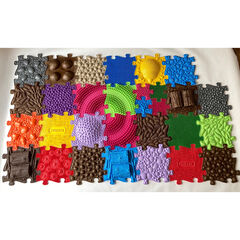 Happy Feet Sensory Play Mats 30pk  Happy Feet Sensory Play Mats 30pk  hi-res