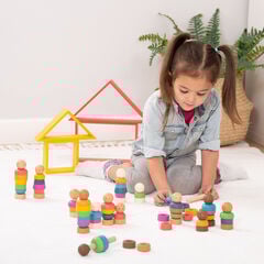 Small World Wooden Figures Rainbow Community People 15pk  Small World Wooden Figures Rainbow Community People 15pk  hi-res