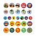 Spanish Assorted Rewards Stickers 125pk  hi\-res