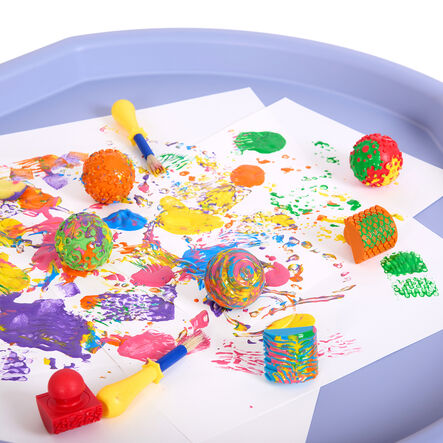Baby Gouache Washable Ready Mixed Paint 1l x 8pk  hi\-res