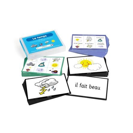 TTS French Months \x26 Seasons Vocabulary Activity Cards  hi\-res