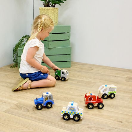Small World People Who Help Us Community Vehicles 5pk  hi\-res