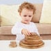 Natural Wooden Stacking Discs  hi\-res