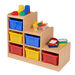 Wooden Tiered Tray Storage Unit  hi\-res