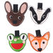 Felt Animal Keyring Craft Class Pack  hi\-res