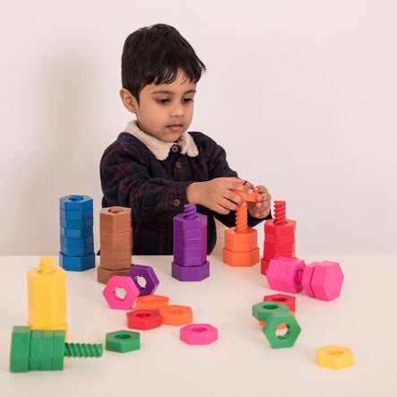 Maths Activity Nut and Bolt Set  hi\-res