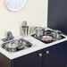 Role Play Kitchen Stainless Steel Cookware Set  hi\-res