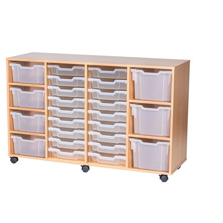 Mobile Quad Tray Unit Combination 25  hi\-res