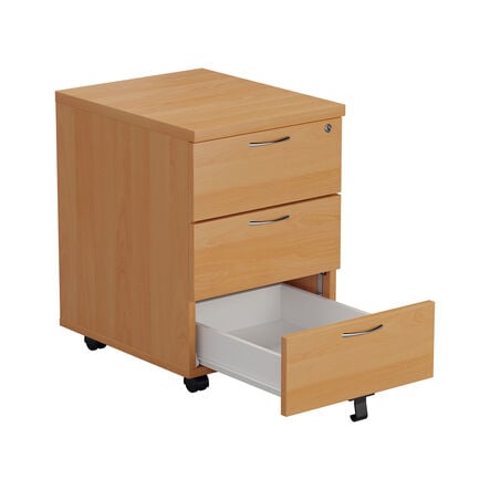 Mobile Under Desk Wooden Pedestals  hi\-res