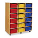 Mobile Tray Storage Unit With 18 Deep Trays  hi\-res
