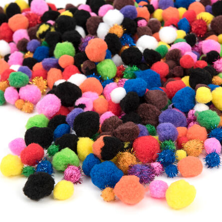 Pom Pom Bumper Pack Assorted 450g  hi\-res