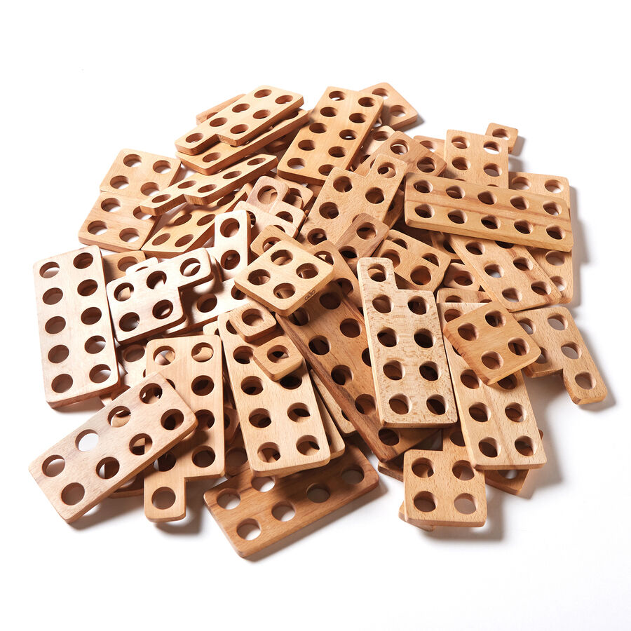TTS Wooden Number Frames 80pcs | Number | TTS