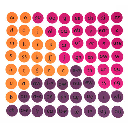 TTS Silicone Mini Phonics Mats  hi\-res