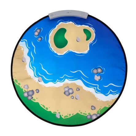 TTS Recordable Small World Beach \x26 Sea Scape Play Mat  hi\-res