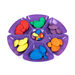 Assorted Colours Flower Sorting and Paint Trays  hi\-res