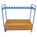 Double Sided Blue Cloakroom Trolley  hi\-res