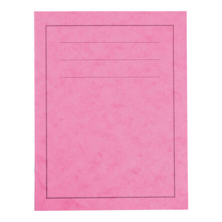 8\'\' x 6.5\'\' Classic Ex. Book 48pg 50pk Plain Pink Pink hi\-res
