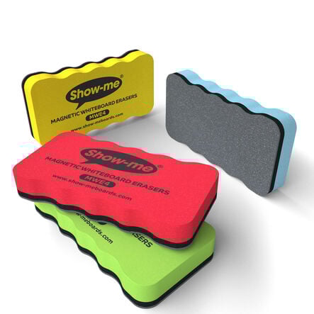 Show\-me® Show\-me Magnetic Whiteboard Erasers  hi\-res