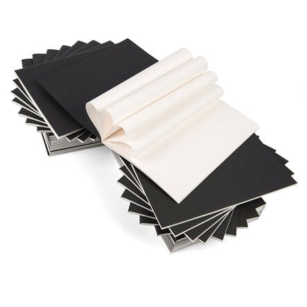 Pisces Stapled Sketchbooks Black A4 140gsm 40pk  hi\-res